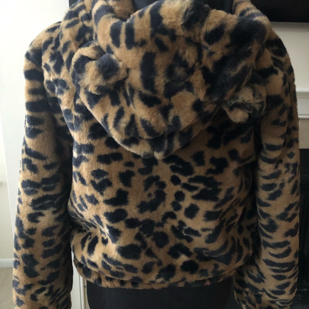 🚫SOLD Wild Fable | Cheetah Faux Fur Jacket - Picture 4 of 8